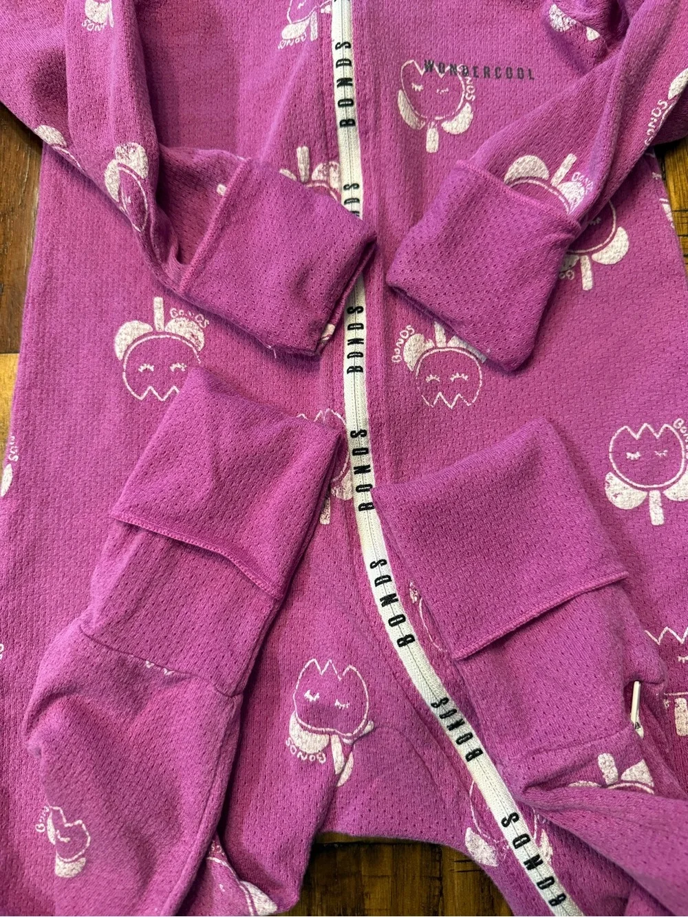 🍒 Bonds Australia wonder cool double zip sleeper pajamas sz 2 (18-24 mths) soft